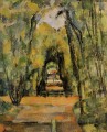 The Alley at Chantilly Paul Cezanne